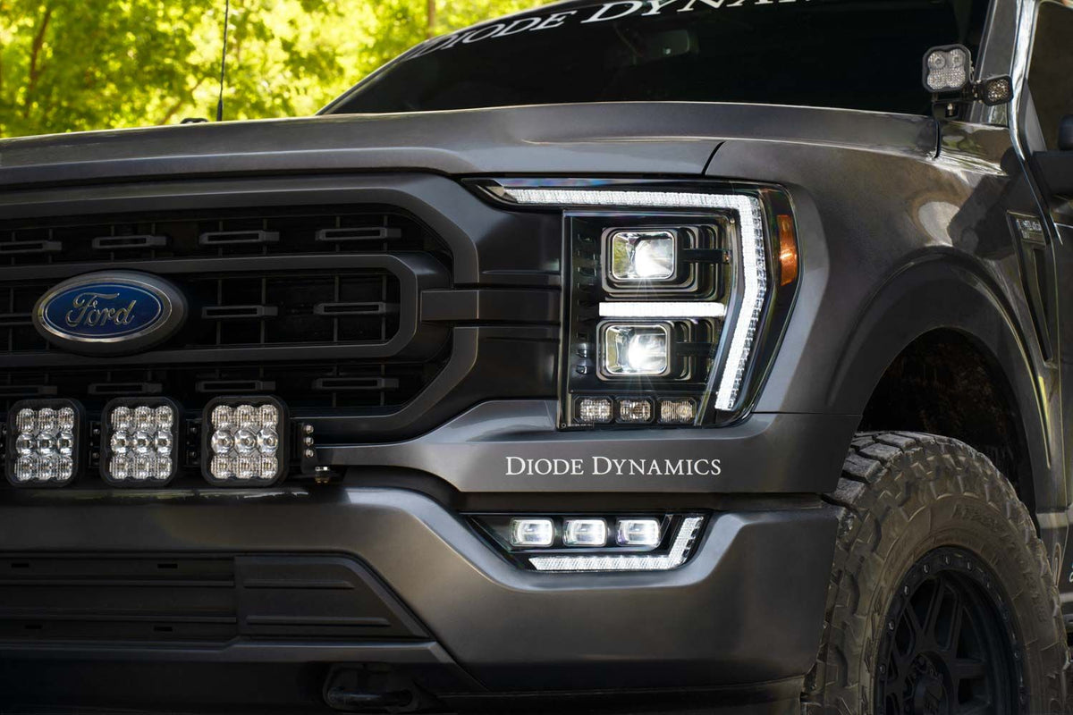 Diode Dynamics 2021+ Ford F-150 Elite Max LED Headlamps - DD5167
