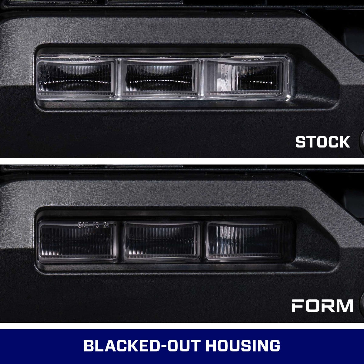 Form Lighting Type T3 Tacoma/Tundra/4Runner/Sequoia LED Fog Lights White (Pair) - FL0082