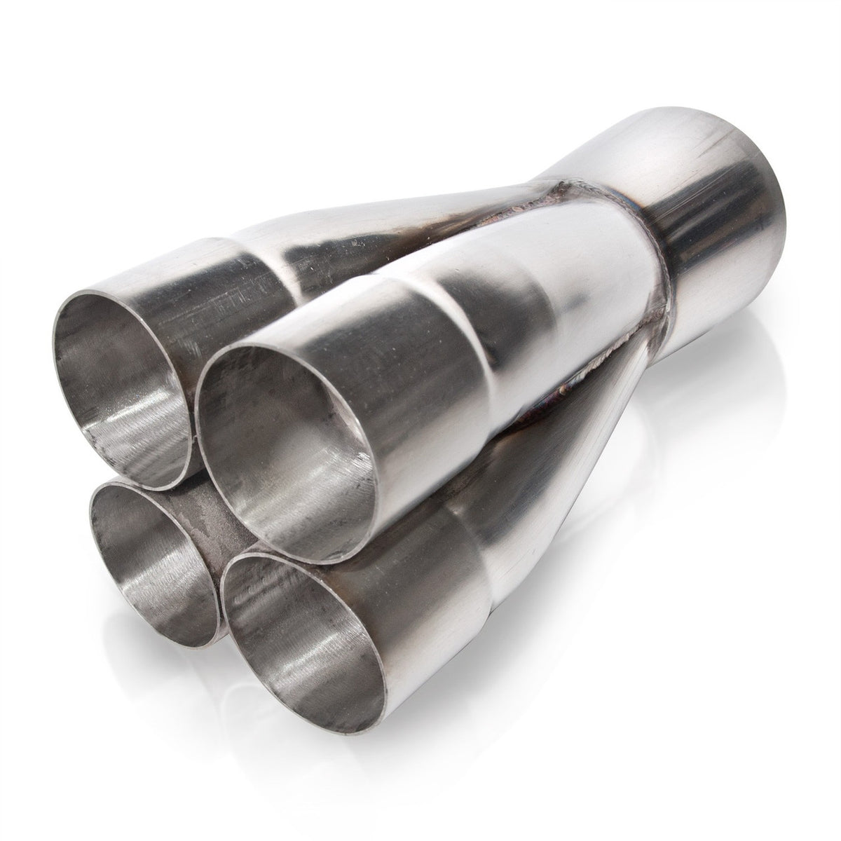 Stainless Works - Four-Way Merge Collectors with Slip-Fit Primaries Stainless Steel - MCLC4200-350