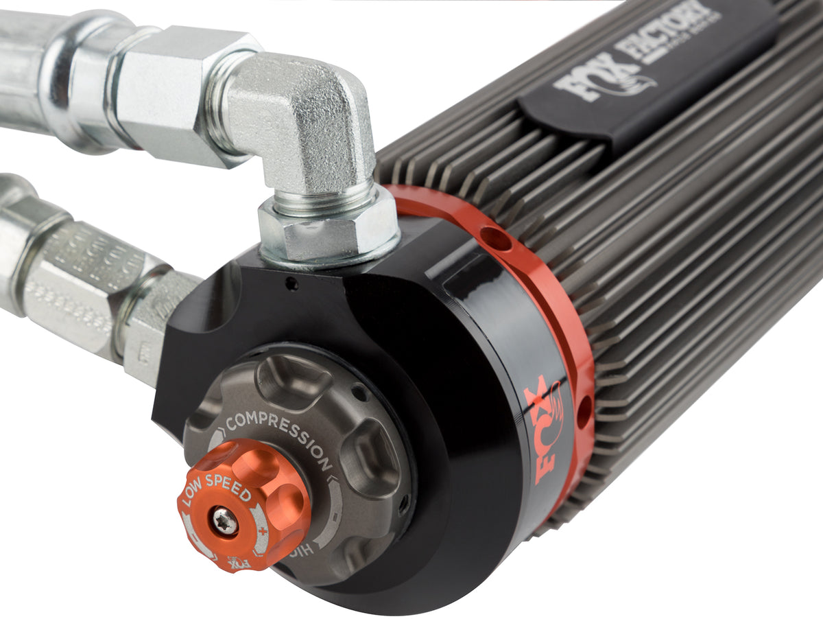 Fox 3.0 Factory Series 8.8in R/R Front Internal Bypass Shock 2-3in Lift w/ DSC 2018+ Jeep JL - 883-26-057