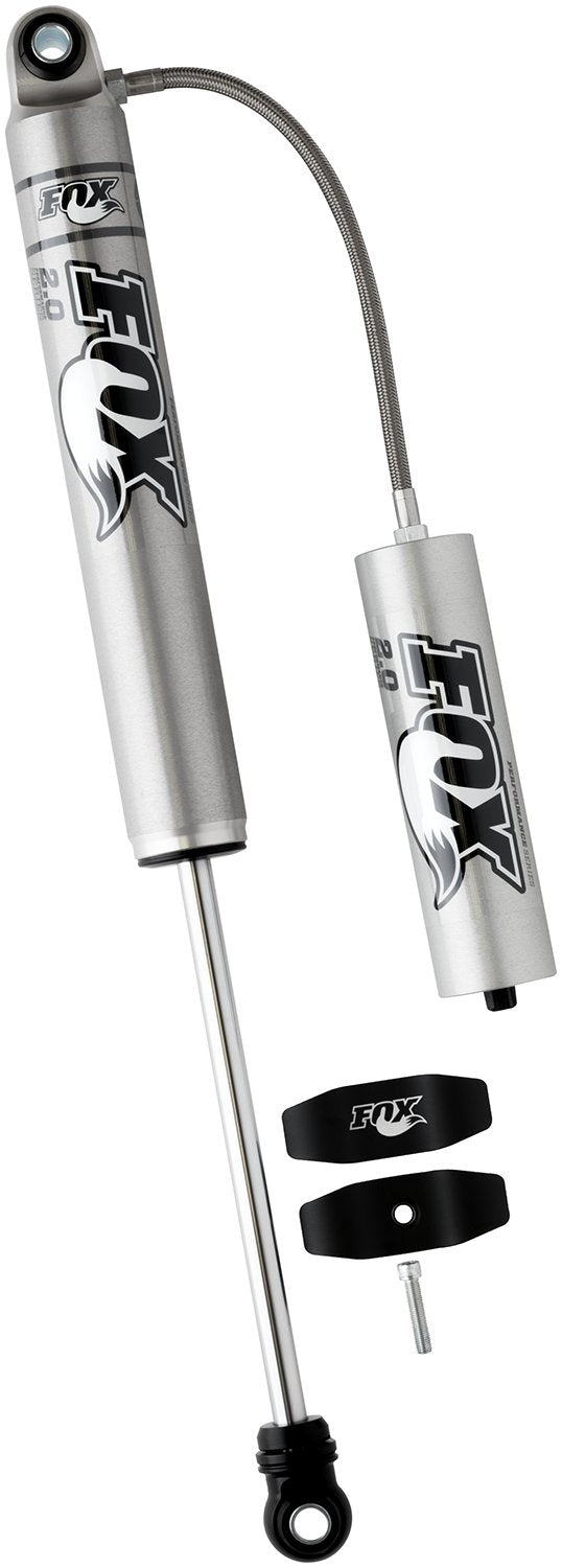 Fox 99+ Chevy HD 2.0 Performance Series 10.6in. Smooth Body Remote Res. Rear Shock / 0-1in. Lift - 980-24-955