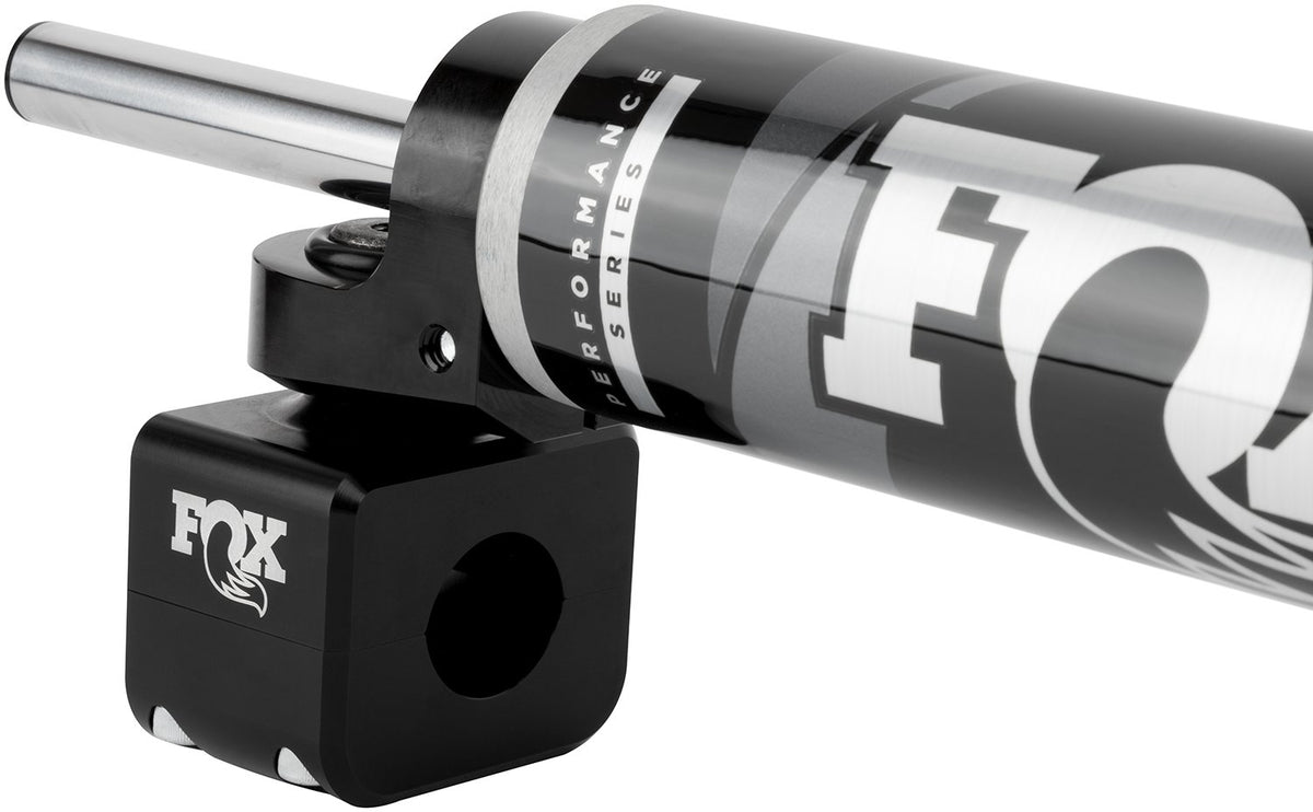 Fox 08-16 Ford Superduty 2.0 Performance Series 8.2in. TS Stabilizer Bottom Axle Mount 1 1/8in Shaft - 985-02-129