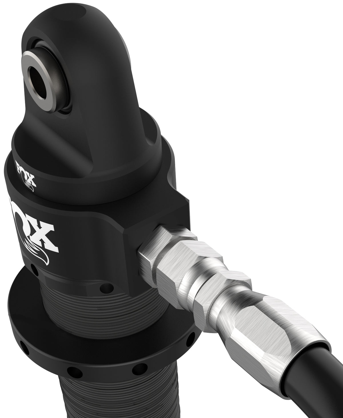 Fox 2.5 Factory Race Series 10in Coil-Over Internal Bypass Rotating Remote Shock w/DSC Adjuster - 981-25-604-3