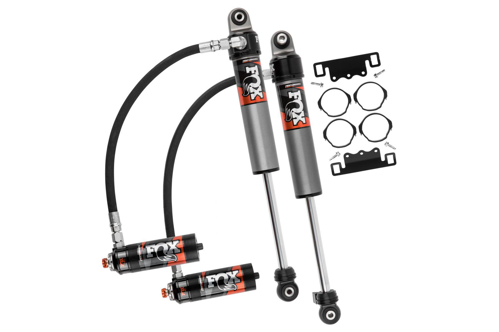 BDS Suspension FOX 2.5 Front Shocks w/ DSC Reservoir Adjuster | 3.5-4 Inch Lift | Performance Elite Series | Jeep Wrangler JL (18-26)