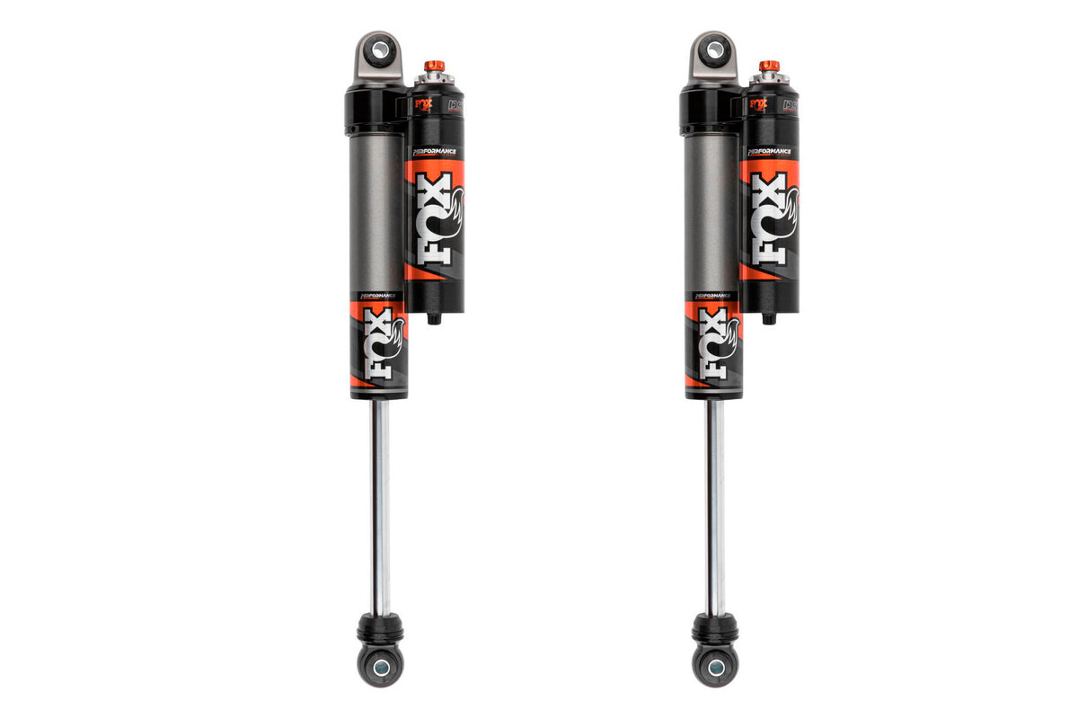BDS Suspension FOX 2.5 Rear Shocks w/ DSC Reservoir Adjuster | 0-1.5 Inch Lift | Performance Elite Series | 2020-2026 Chevy Silverado and GMC Sierra 2500HD / 3500HD
