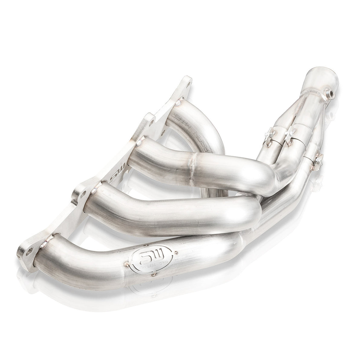 Stainless Works - 1979-93 Mustang GT Long Tube Header Kit - FOXTWR2C