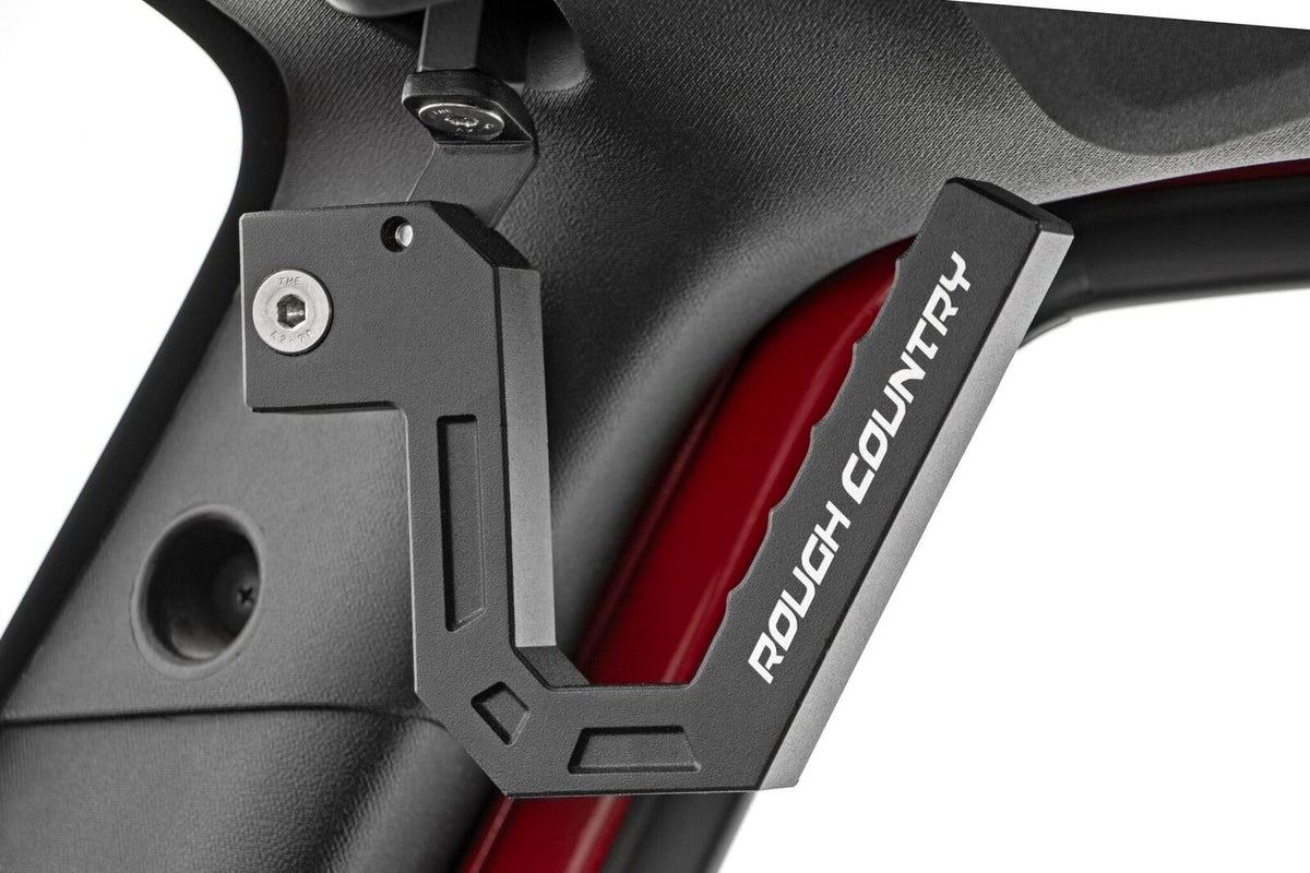 Rough Country - Grab Handles - Alum - FR & RR - Jeep Wrangler JK/Wrangler Unlimited  (07-18) - 6509 for 2007-2017 Jeep Wrangl