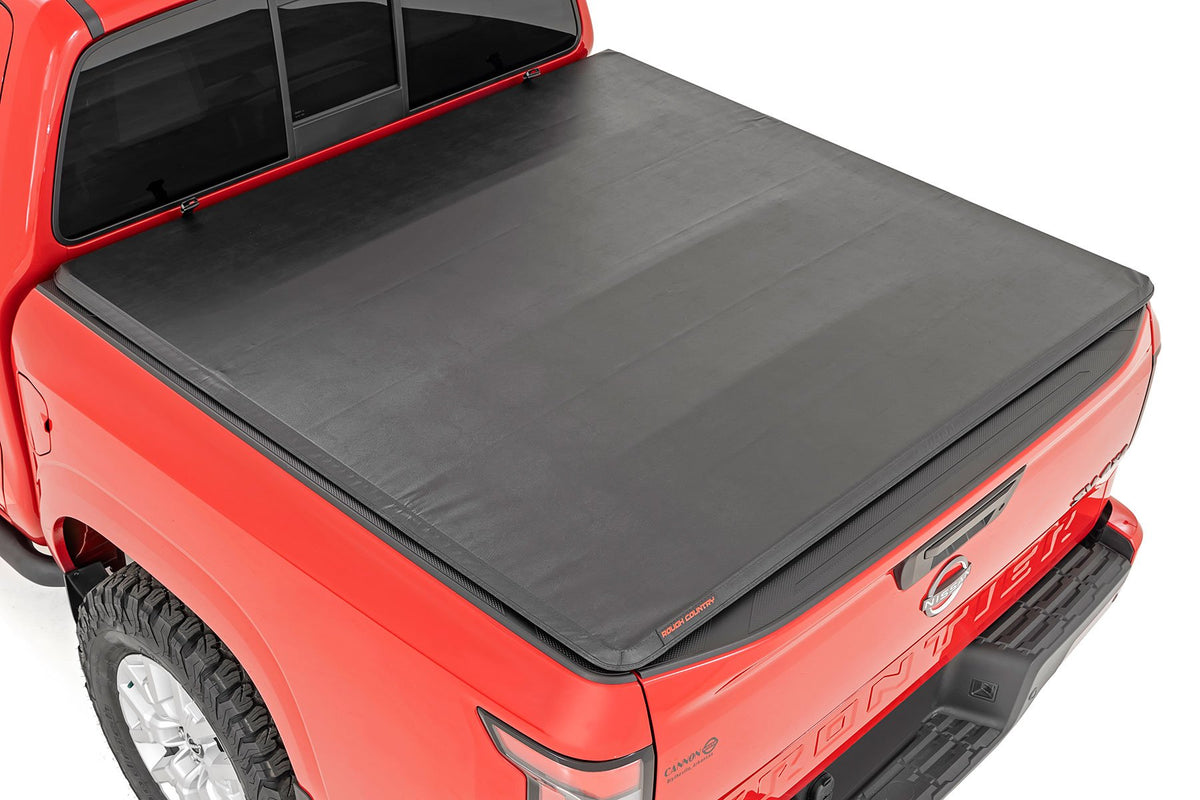 Soft Tri-Fold Bed Cover | 5&#39; Bed | Nissan Frontier 2WD/4WD (2005-2021)