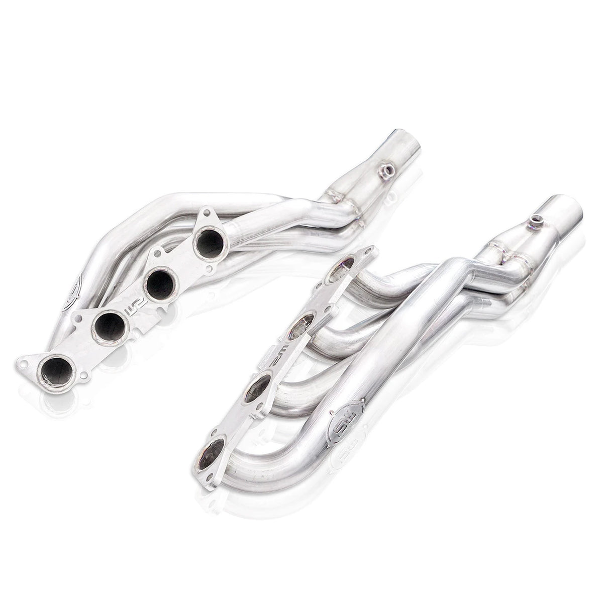 Stainless Works - 2021-2026 F-150 5.0L Long Tube Header Kit Factory Connect - FT21HCATY