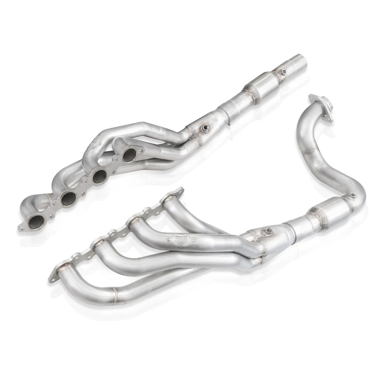 Stainless Works - 2020-26 F-250/350 7.3L Long Tube Header Kit - FT2202HCAT