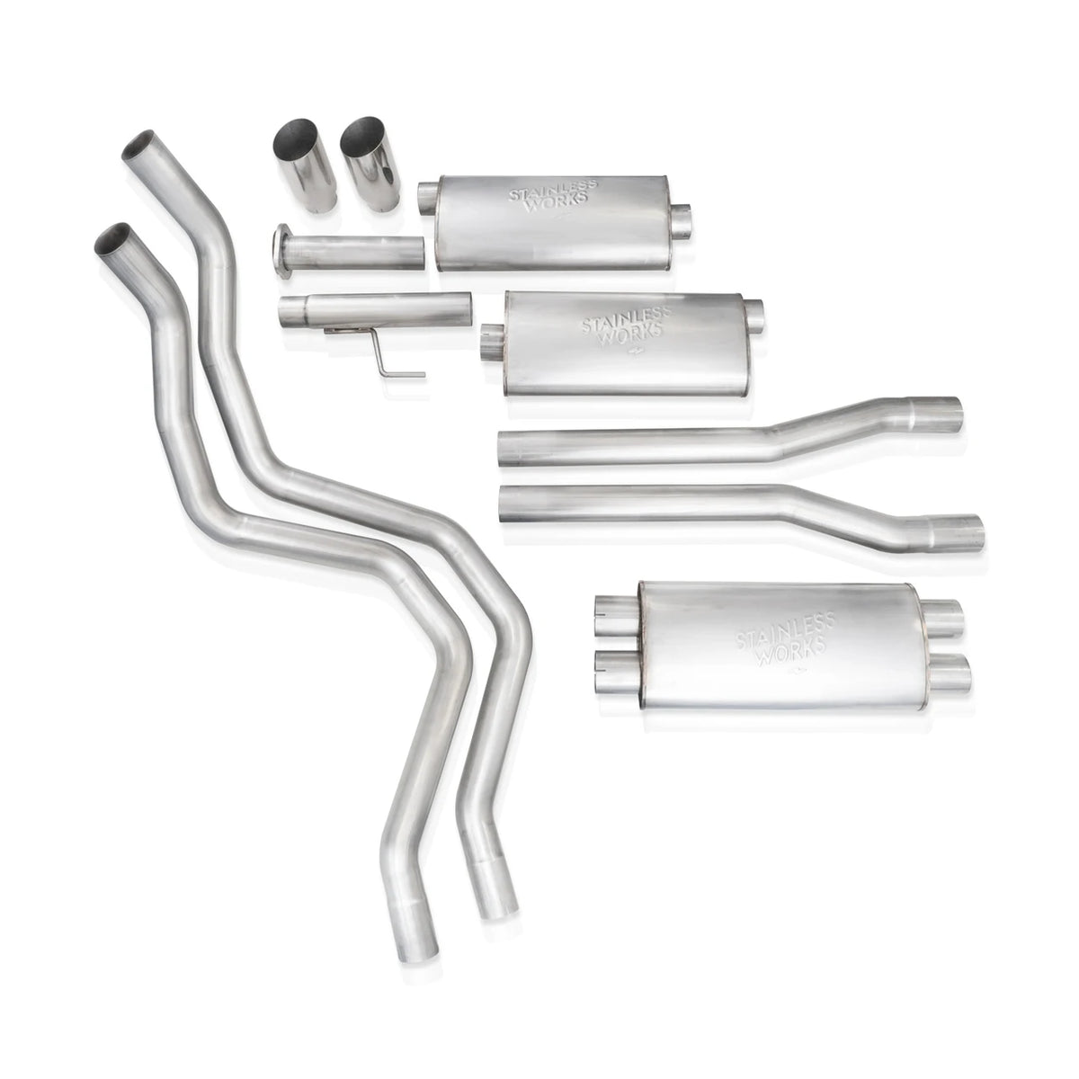 Stainless Works - 2020-26 F-250/350 7.3L Catback - FT220CBL