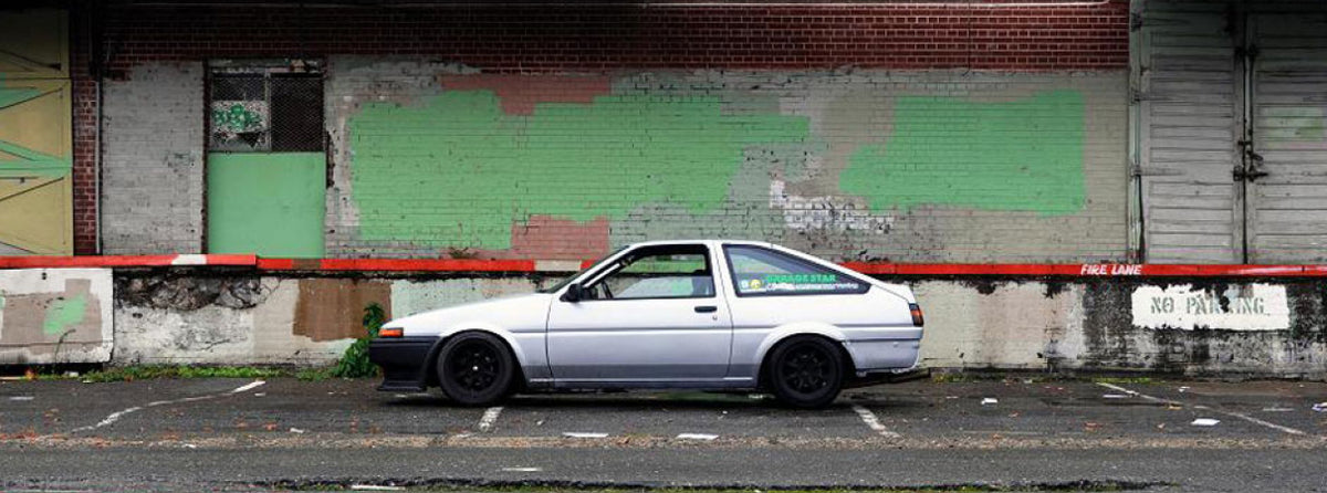 Silicone Radiator Hoses for AE86 Corolla