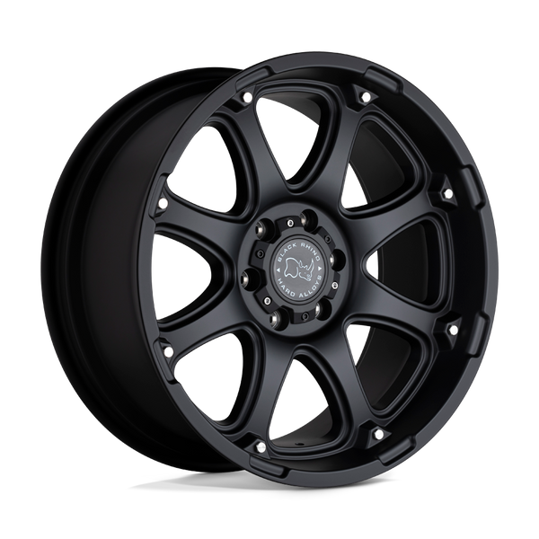 Black Rhino Glamis 18X9 5X150 +12MM Matte Black