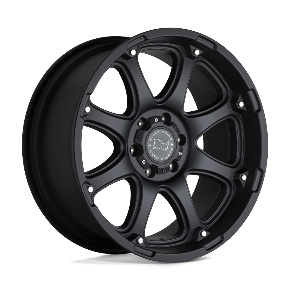 Black Rhino Hard Alloys Glamis 20X9 5X150 +12MM Matte Black
