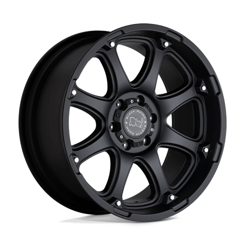 Black Rhino Hard Alloys Glamis 18X9 5X150 +12MM Matte Black