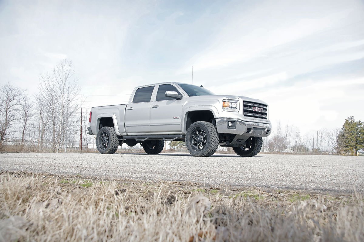 Rough Country - 5 Inch Lift Kit - Alum/Stamp Steel - N3 Struts - Chevy/GMC 1500 (14-18 & Classic) - 22434 for 2014-2018 Chevr