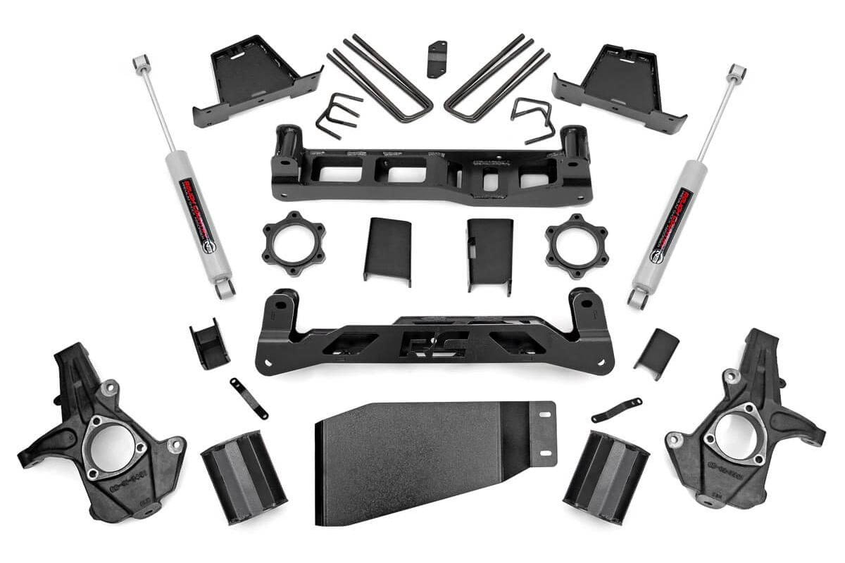 7.5 Inch Lift Kit | Chevy Silverado &amp; GMC Sierra 1500 4WD (2007-2013)
