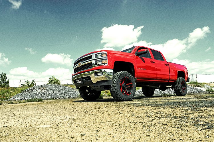 Rough Country - 7 Inch Lift Kit - Bracket - M1 Struts/M1 - Chevy/GMC 1500 (14-16) - 29840 for 2014-2016 Chevrolet Silverado 1