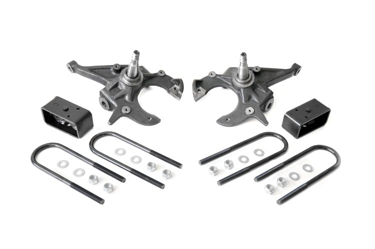 Lowering Kit | 2 Inch FR | 3 Inch RR | Chevy/GMC Blazer/S10 Truck/S15 Jimmy (82-03)