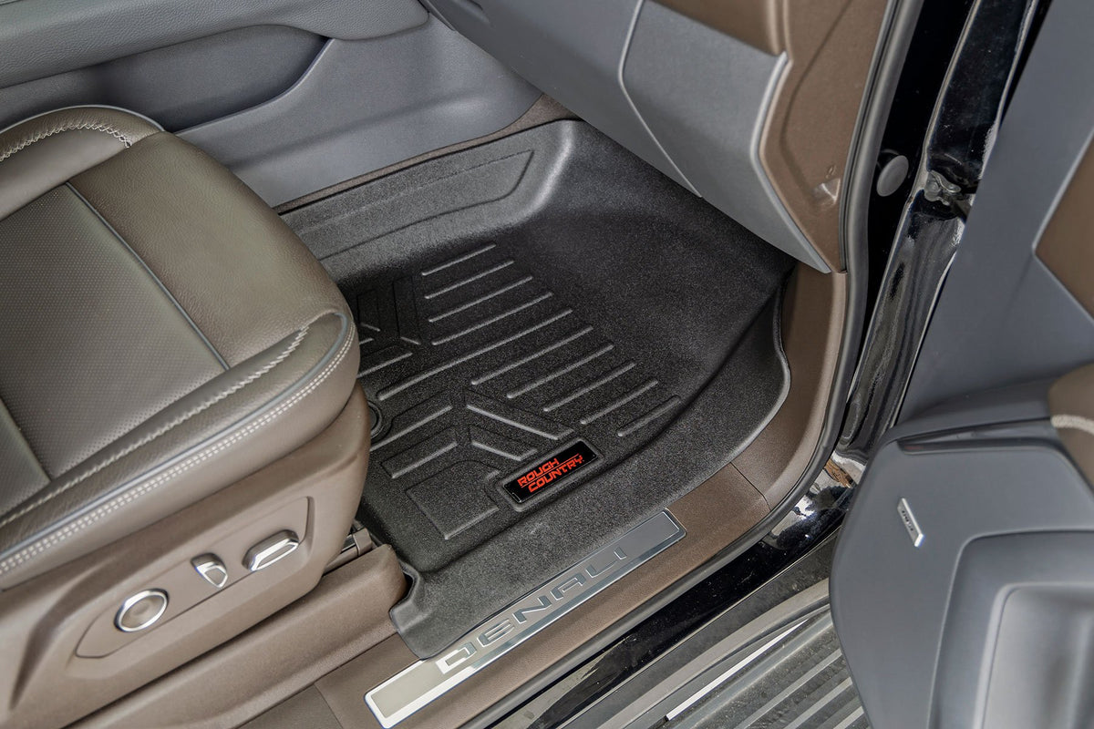 Floor Mats | FR &amp; RR | FR/RR Bucket | Chevy/GMC Tahoe/Yukon 2WD/4WD (21-24)