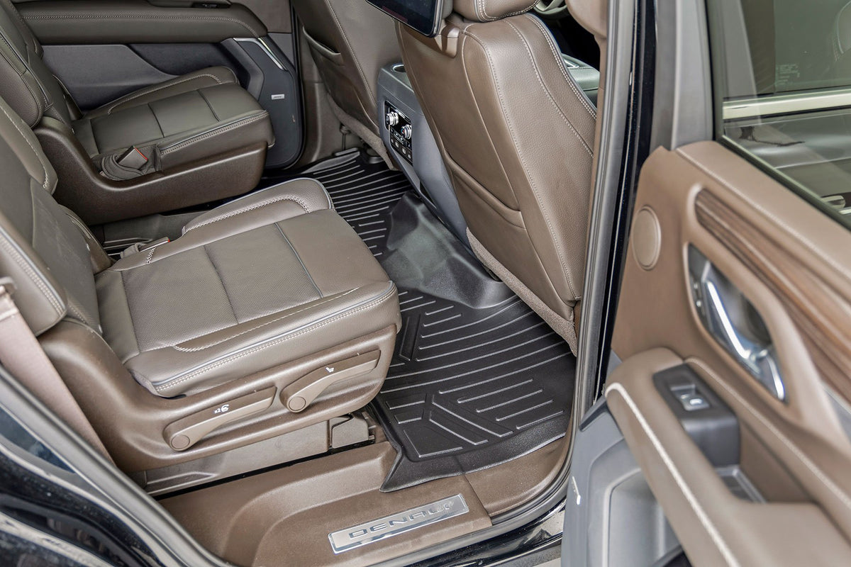 Floor Mats | FR &amp; RR | FR/RR Bucket | Chevy/GMC Tahoe/Yukon 2WD/4WD (21-24)