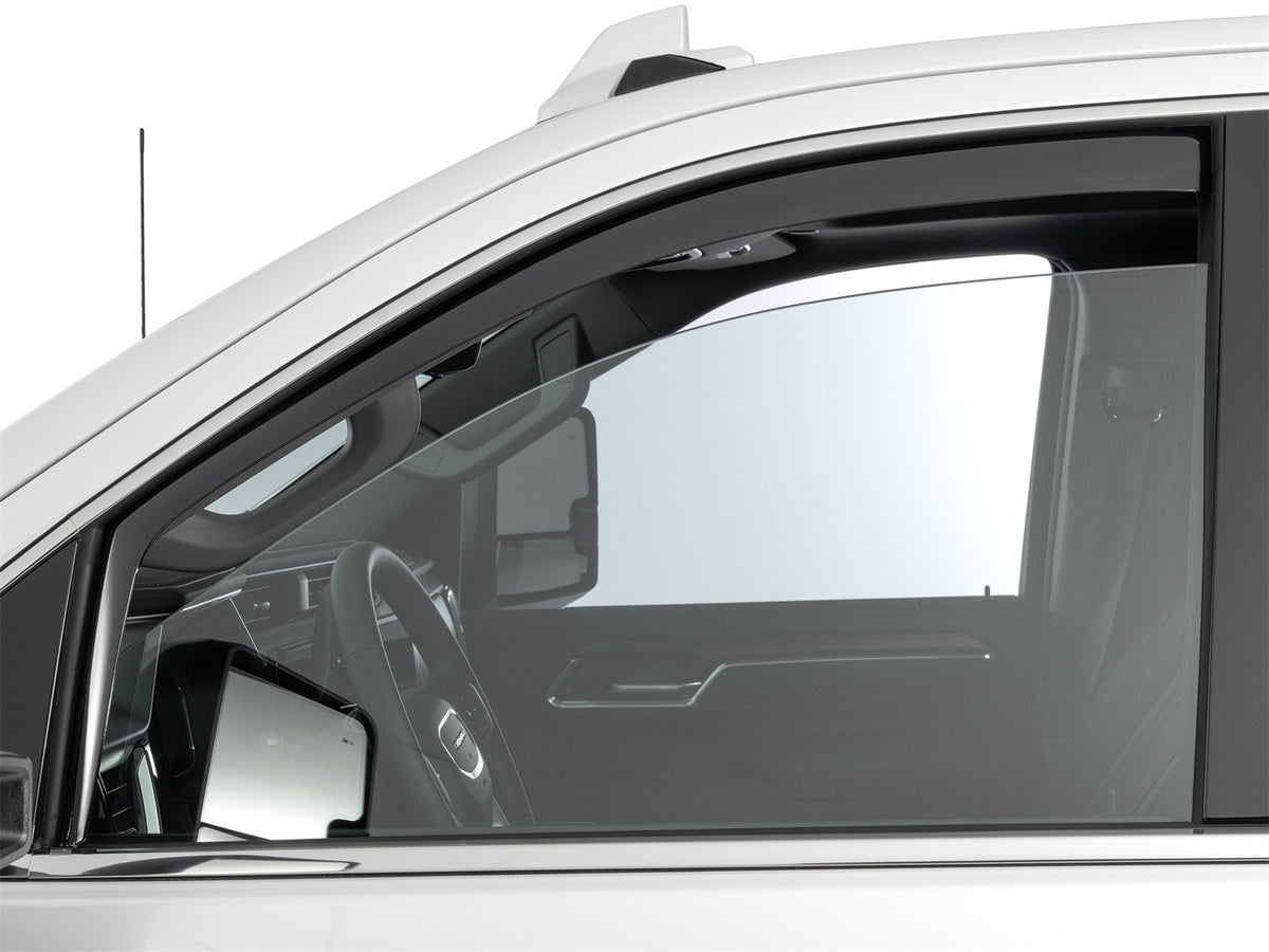 Weathertech - Side Window Deflector Front & Rear Set for Sierra-2500 / Sierra-3500 / Silverado-2500 / Silverado-3500 - 8