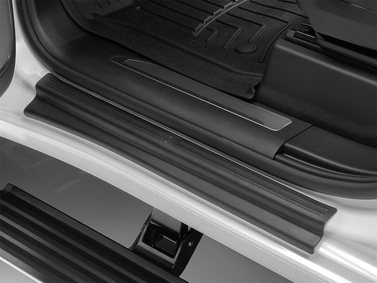 Weathertech - Sill Protector - 4 Door Set Black for Sierra-2500 / Sierra-3500 / Silverado-2500 / Silverado-3500 - ST015K
