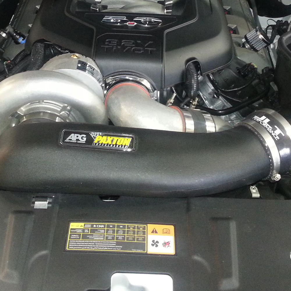 JLT Air Box-Blow Through for 2011-2014 Ford Mustang GT with Vortech or Paxton Supercharger - JLTAB-FMGPV-11