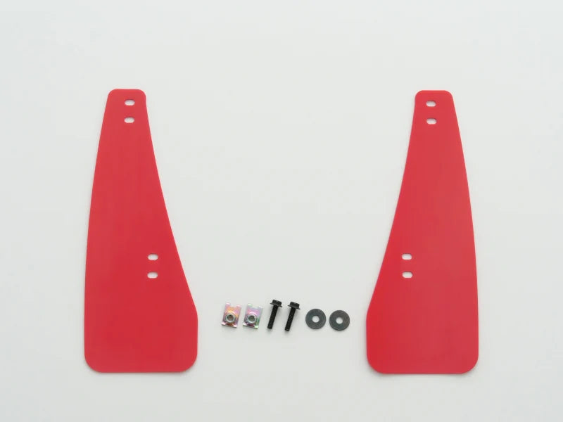 Cusco 2023+ Toyota GR Corolla (GZEA14H) AWD Front Red EVA Mud Flaps - Set of 2 - 1H1 850 FR