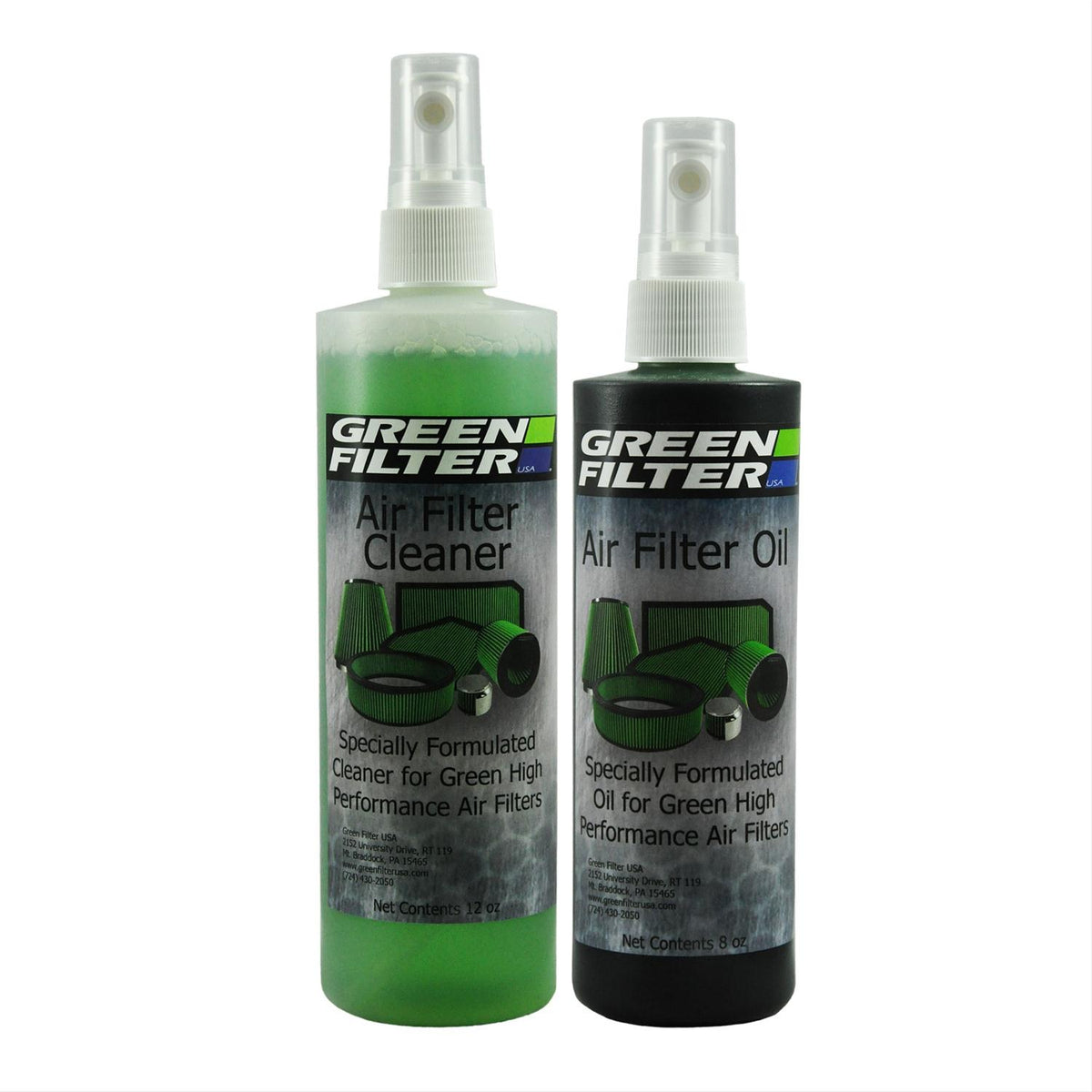 Clearance - Green Filter Oil and Cleaning Kits 2000