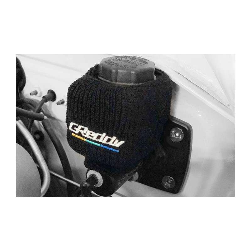 GReddy - GReddy Reservoir Cover(s) - Blue and Black - 18001898