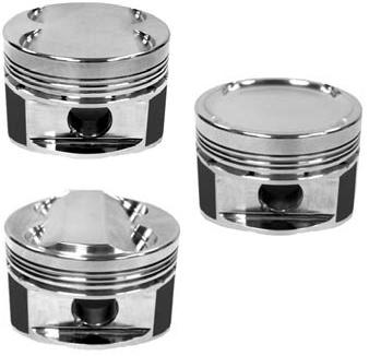 Manley 97-00 Honda CRV (B20B4 w/ B16A1-A20A3) 84mm STD Bore 9.0:1 Dish Piston Set with Rings - 602000-4