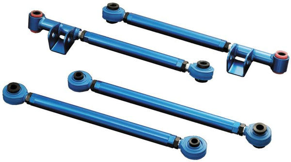 Cusco Lateral link Kit-Rear Rear Side adj. Pillowball ends WRX GD (non-STi only) - 666 474 LB for 2002-2007 Subaru Impreza