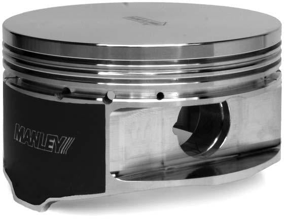 Manley Ford 4.6L/5.4L SOHC/DOHC (2 & 4 Valve) Street Master Dish Piston 3.582in Bore - 494230-8