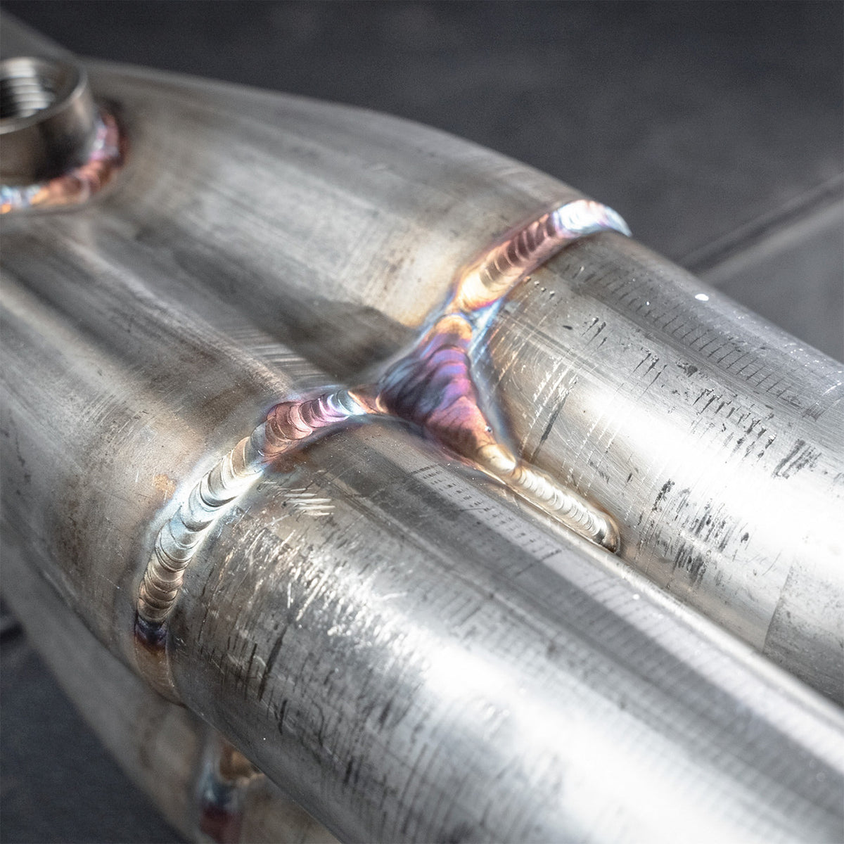 Stainless Works - 2020-22 GT500 Long Tube Header Kit - GT500HCAT