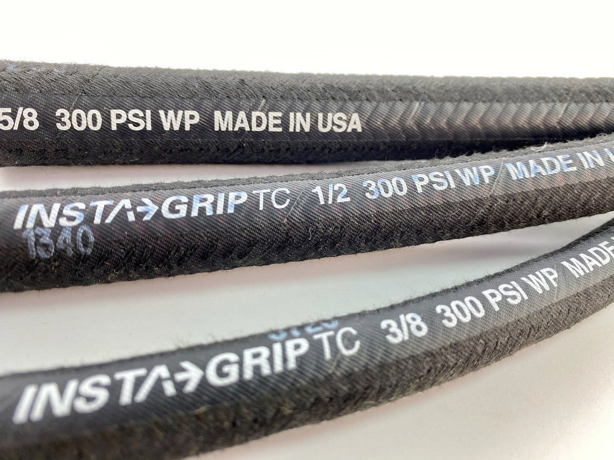 UPR - Continental Insta-Grip™ TC 1/2 Oil Resistant Braided Hose 300 PSI - H5032-14 by UPR Products
