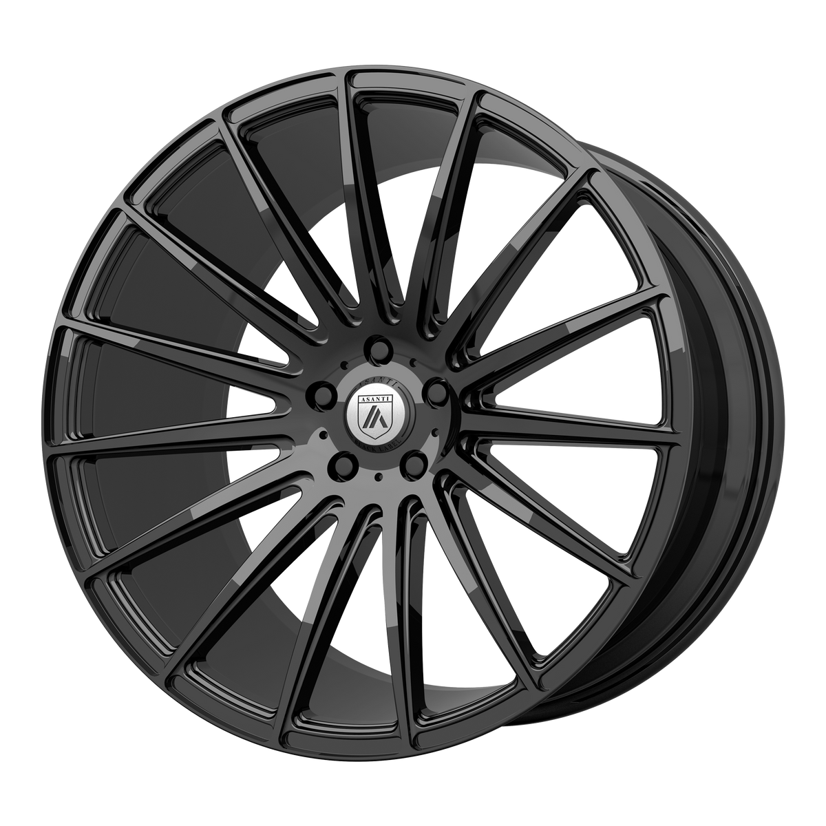 Asanti Black Abl-14 Polaris 19X9.5 BLANK +25MM Gloss Black