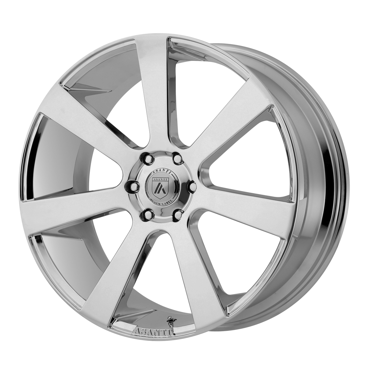 Asanti Black Abl-15 Apollo 22X9 5X120 +35MM Chrome