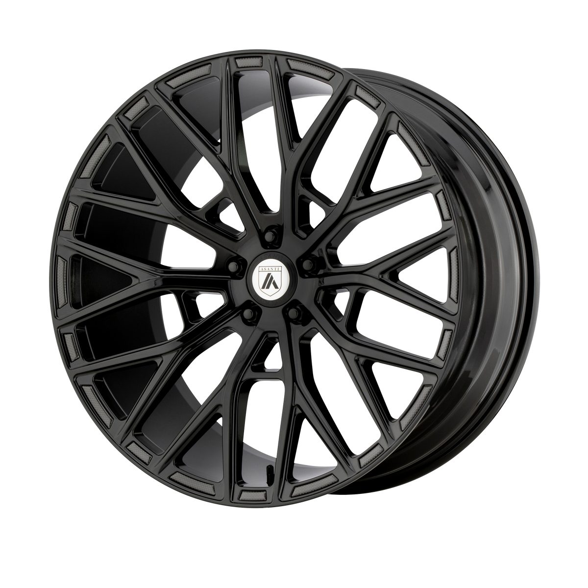 Asanti Black Abl-21 Leo 20X10.5 5X115 +20MM Gloss Black