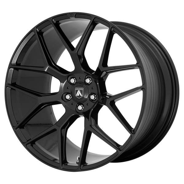 Asanti Black Abl-27 Dynasty 22X10.5 5X130 +25MM Gloss Black
