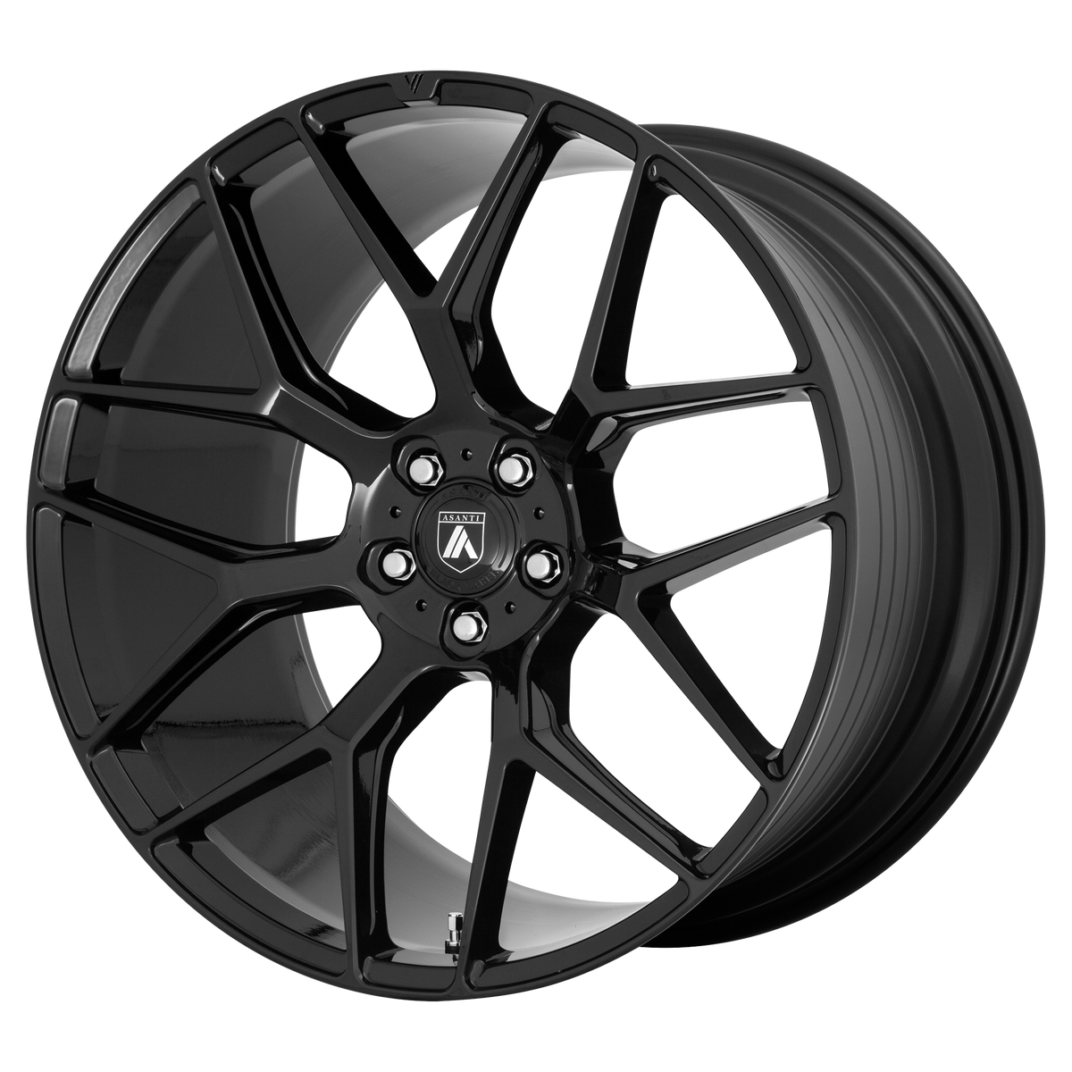 Asanti Black Abl-27 Dynasty 20X10.5 5X120 +38MM Gloss Black