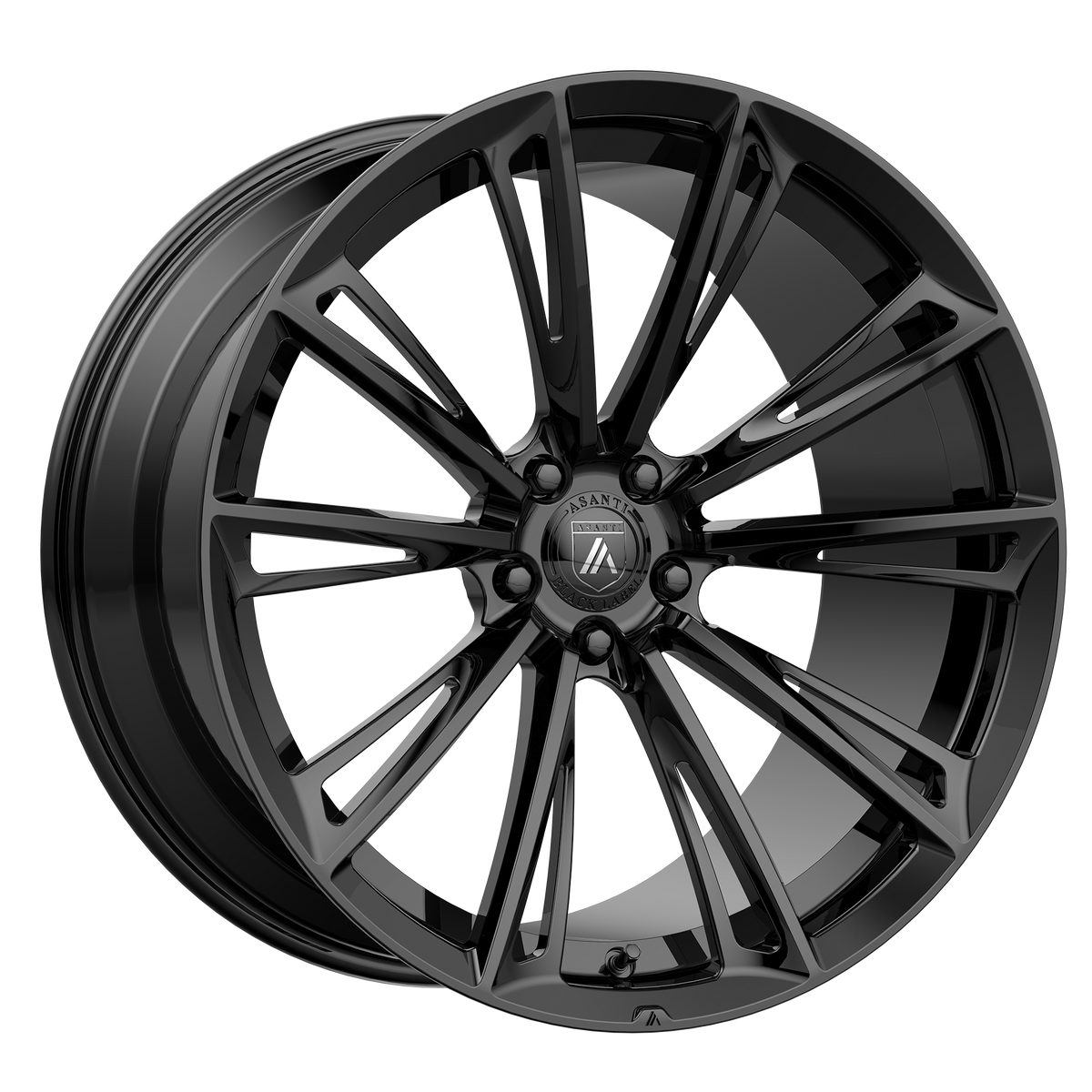 Asanti Black Abl30 Corona 20X10.5 5X112 +38MM Gloss Black