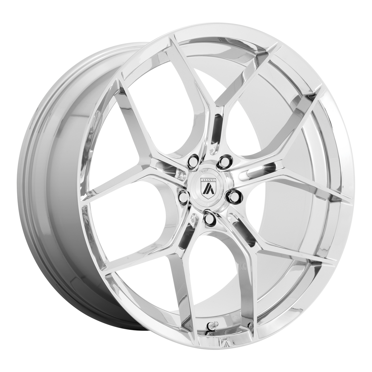 Asanti Black Abl-37 Monarch 20X9 5X112 +38MM Chrome