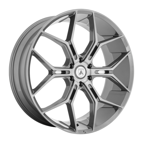 Asanti Black Abl-38 Monarch Truck 26X10 6X139.7 +35MM Titanium Brushed