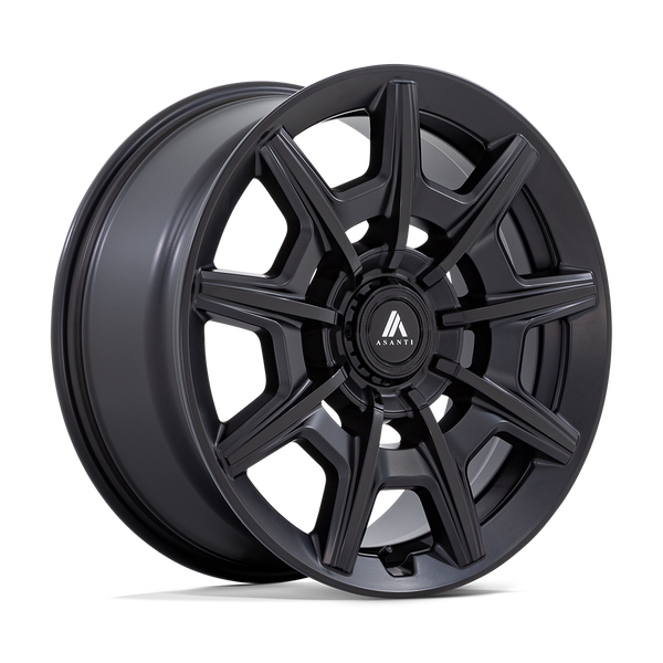 Asanti Black Ab041 Esquire 20X9 5X115/5X120/5X120 +15MM Satin Black Gloss Black Face