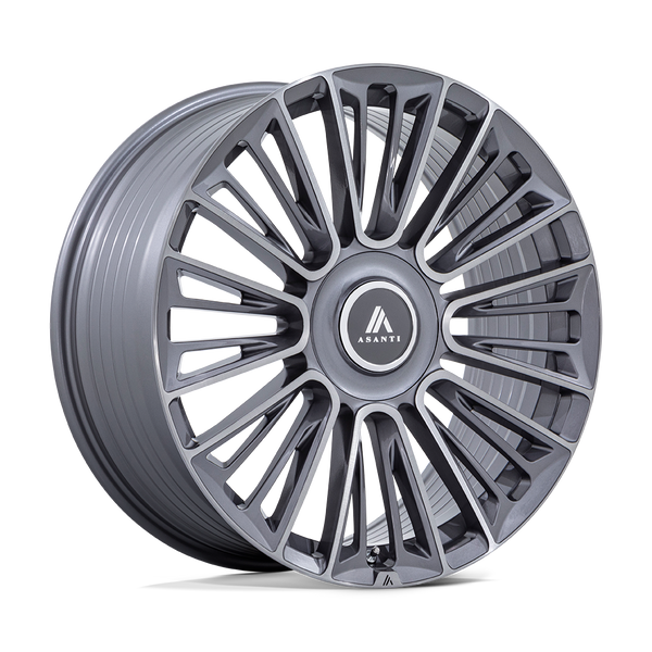 Asanti Black Ab049 Premier 22X9.5 6X135/6X139.7/6X139 +25MM Anthracite Brushed
