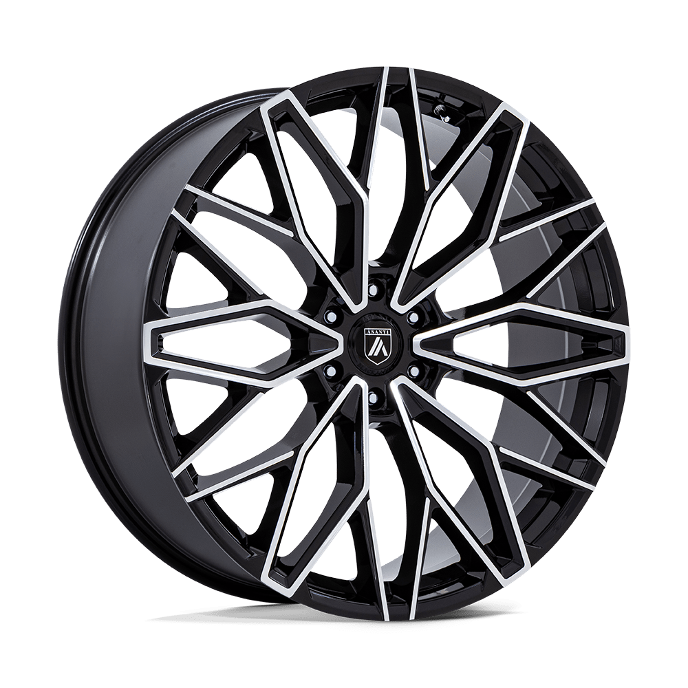 Asanti Black Ab050 Mogul 6 26X10 6X135 +30MM Gloss Black W/ Machined Face