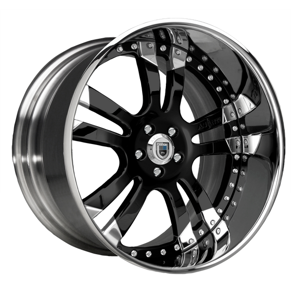 Asanti - AF142 3PC. 19X9.5 5X108 +14 Black