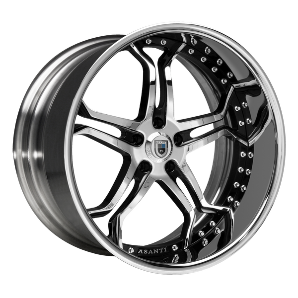 Asanti - AF173 2PC 22X10 5X112 +30 Brushed