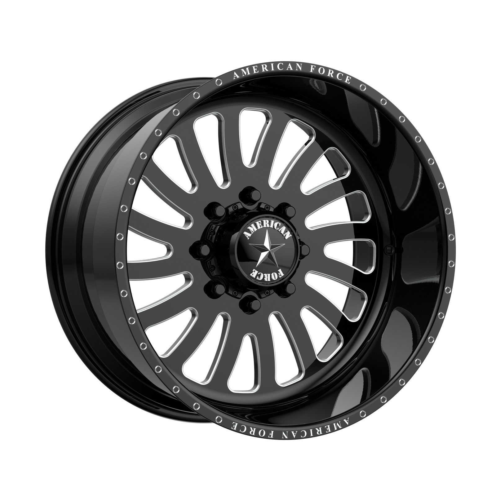 American Force - Octane 20X10 6X135 -25 Black R
